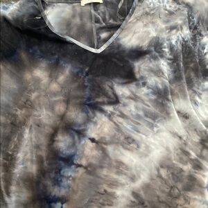 Tie-Dye V-Neck Top. Medium size but oversized. NWOT